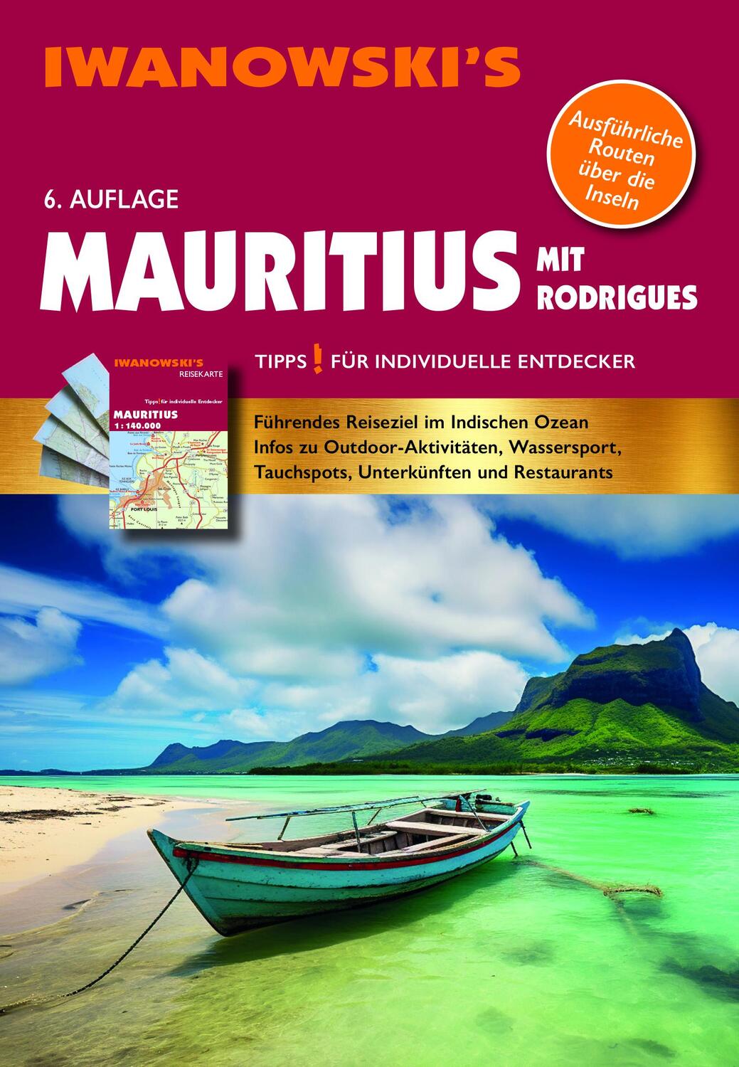 Cover: 9783861972624 | Mauritius mit Rodrigues - Reiseführer von Iwanowski | Stefan Blank