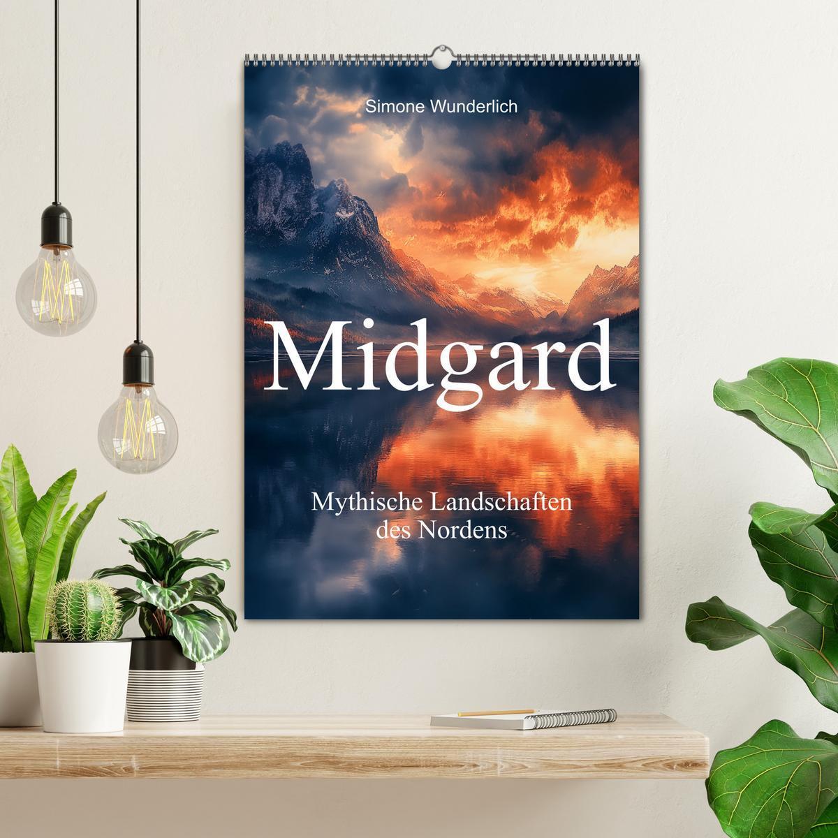 Bild: 9783457205570 | Midgard - Mythische Landschaften des Nordens (Wandkalender 2025 DIN...