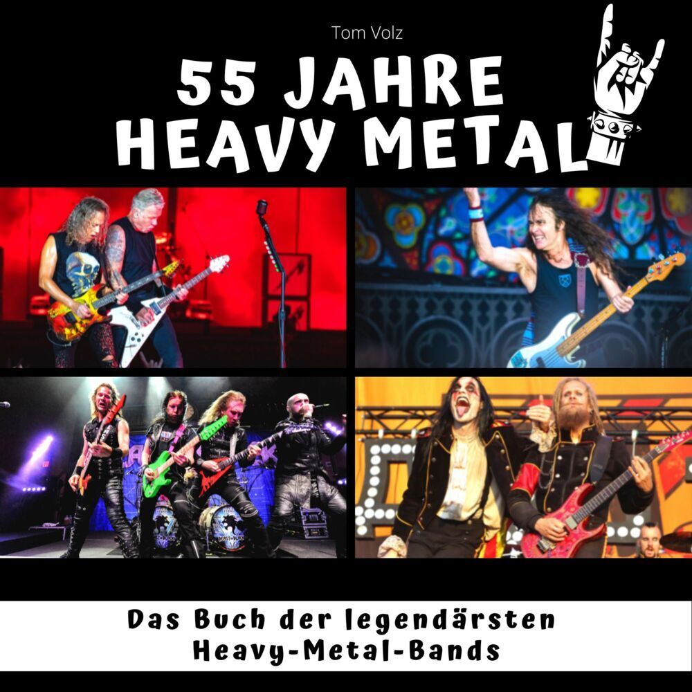 Cover: 9783750524088 | 55 Jahre Heavy Metal | Das Buch der legendärsten Heavy-Metal-Bands