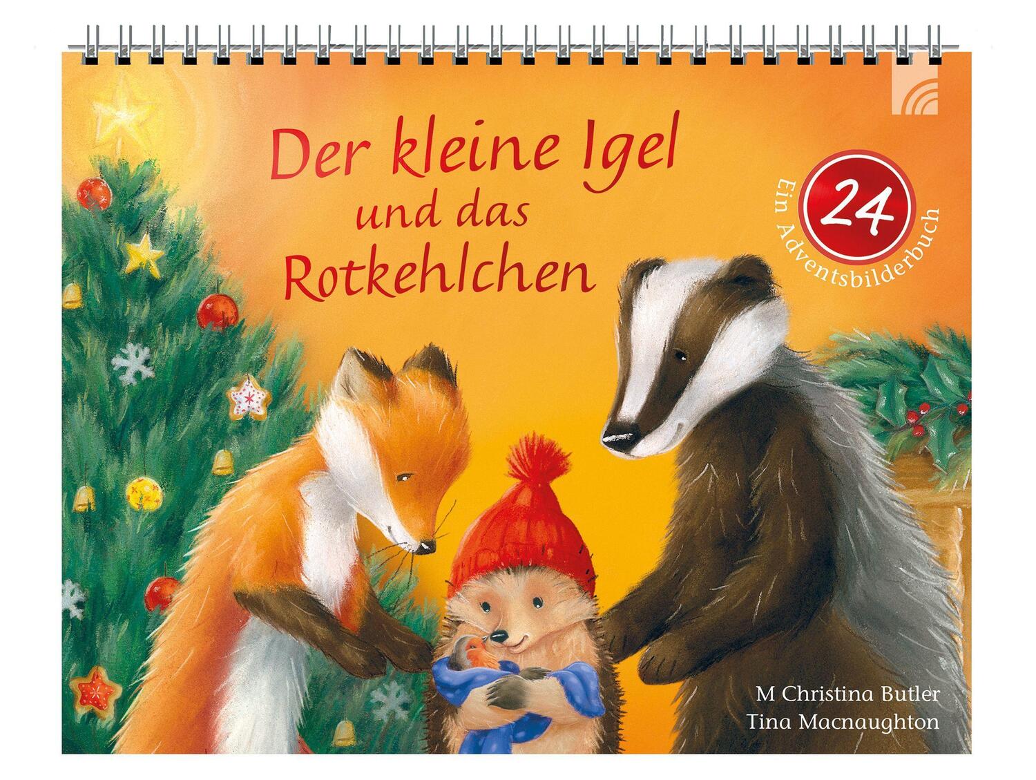 Cover: 9783765569906 | Der kleine Igel und das Rotkehlchen | Ein Adventsbilderbuch | Butler