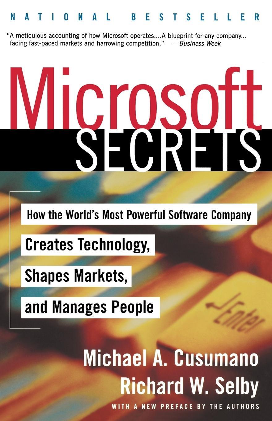 Cover: 9780684855318 | Microsoft Secrets | Michael A. Cusumano (u. a.) | Taschenbuch | 1998