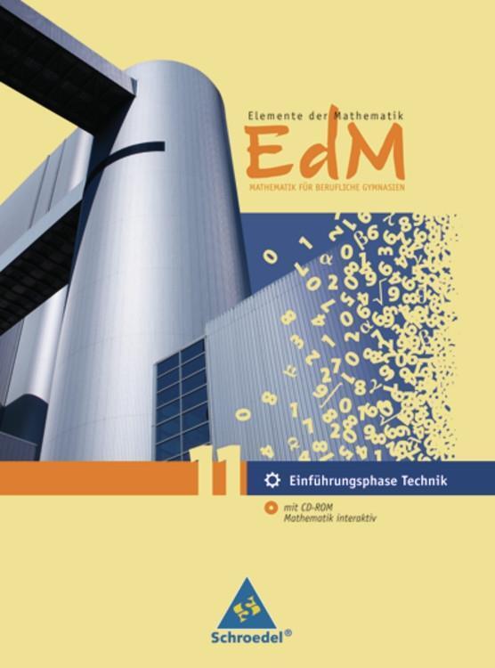 Cover: 9783507870338 | Elemente der Mathematik für berufliche Gymnasien. Schülerband....