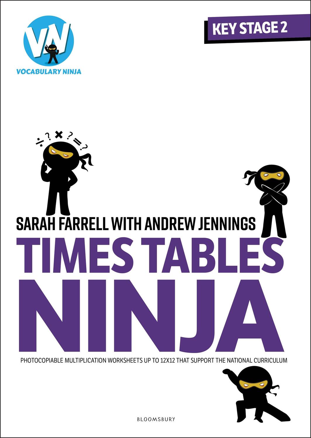 Cover: 9781801990400 | Times Tables Ninja for KS2 | Sarah Farrell | Taschenbuch | Englisch