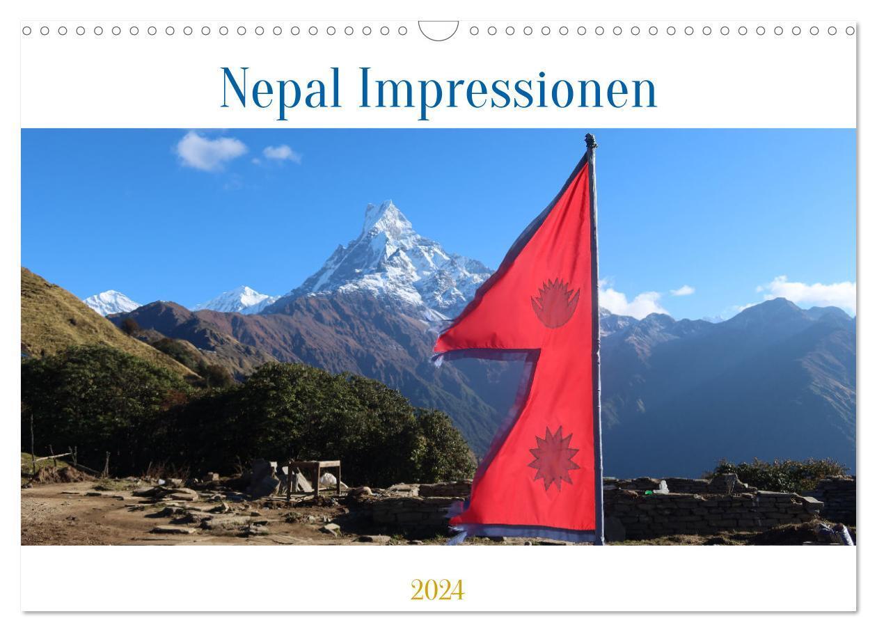 Cover: 9783383708992 | Nepal Impressionen (Wandkalender 2024 DIN A3 quer), CALVENDO...