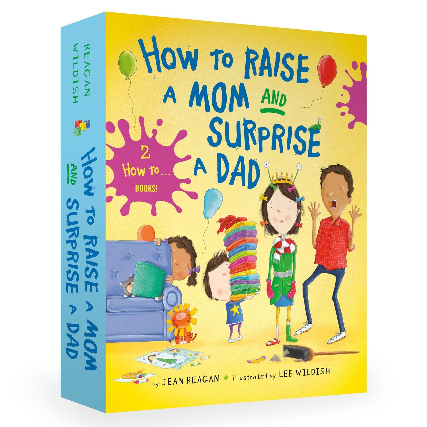 Cover: 9780593568880 | How to Raise a Mom and Surprise a Dad Board Book Boxed Set | Reagan