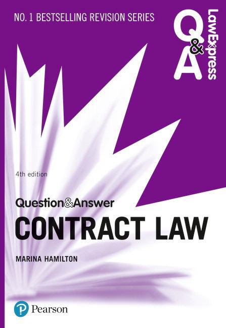 Cover: 9781292259031 | Law Express Question and Answer: Contract Law | Marina Hamilton | Buch