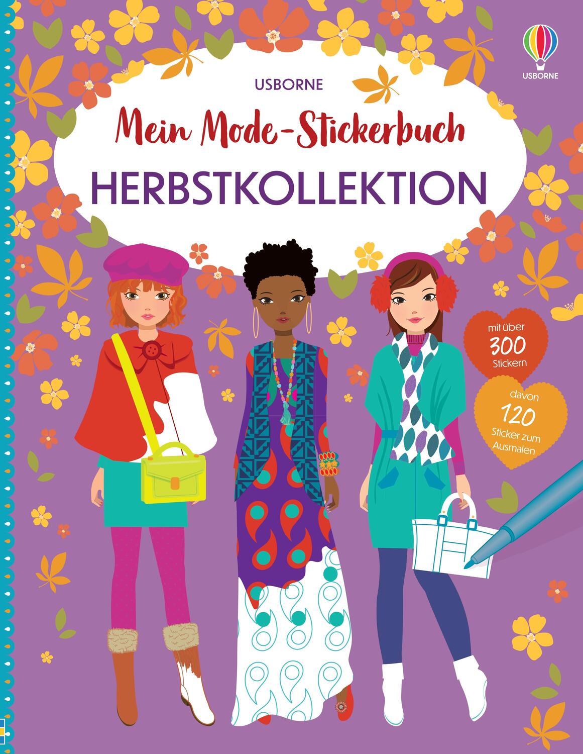 Cover: 9781035700905 | Mein Mode-Stickerbuch: Herbstkollektion | Fiona Watt | Taschenbuch