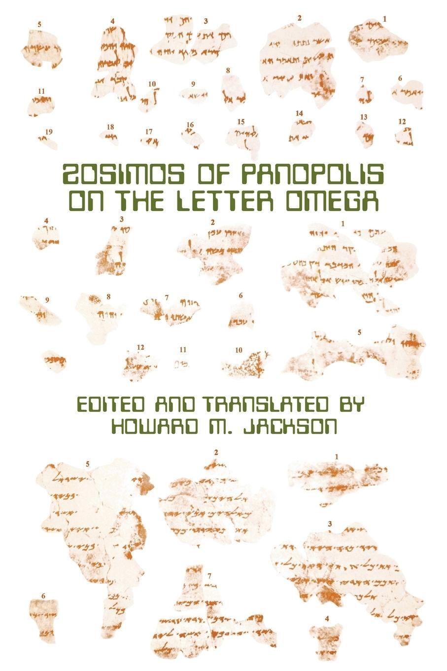 Cover: 9780891302506 | Zosimos of Panopolis on the Letter of Omega | Howard M. Jackson | Buch