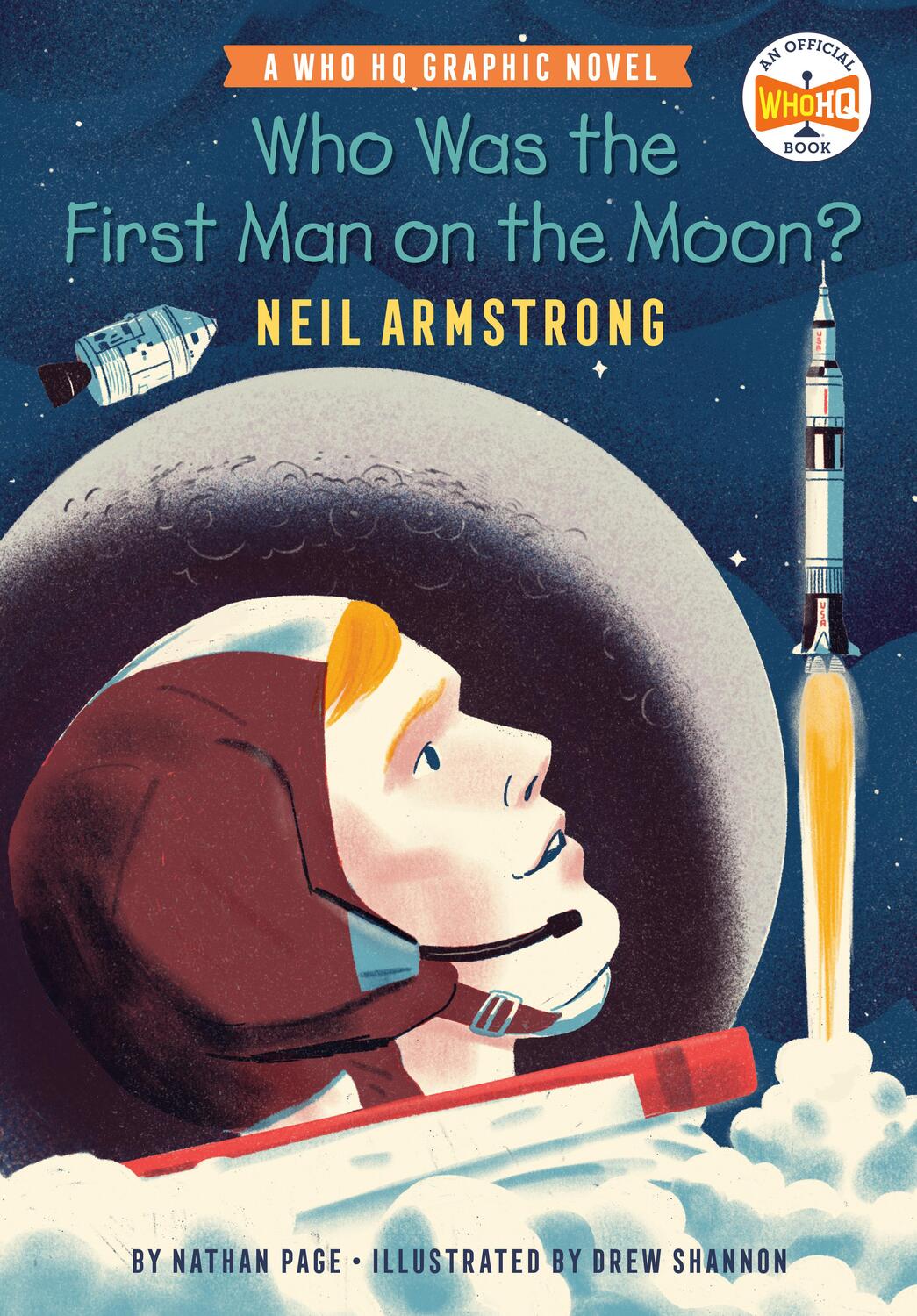 Cover: 9780593224434 | Who Was the First Man on the Moon?: Neil Armstrong | Page (u. a.)