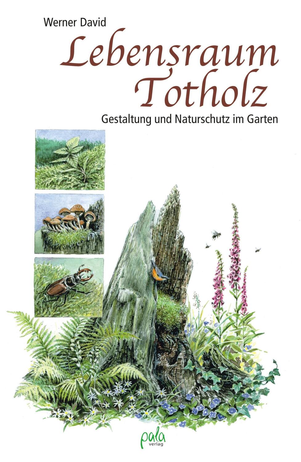 Cover: 9783895662706 | Lebensraum Totholz | Gestaltung und Naturschutz im Garten | David