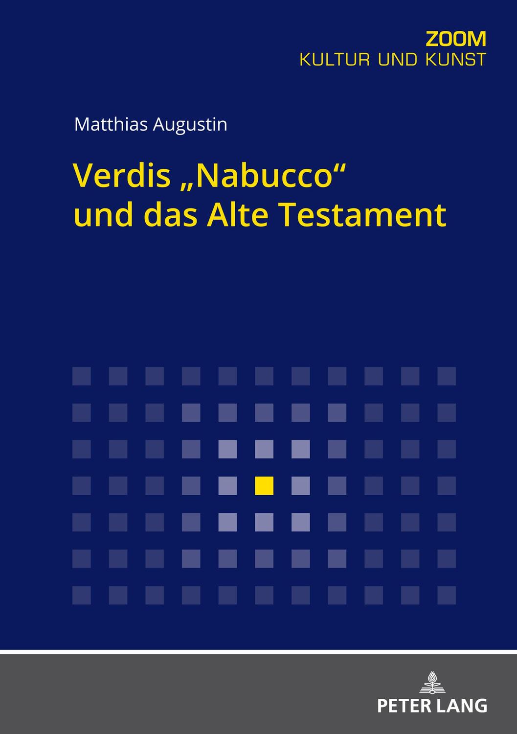 Cover: 9783631860052 | Verdis "Nabucco" und das Alte Testament | Matthias Augustin | Buch