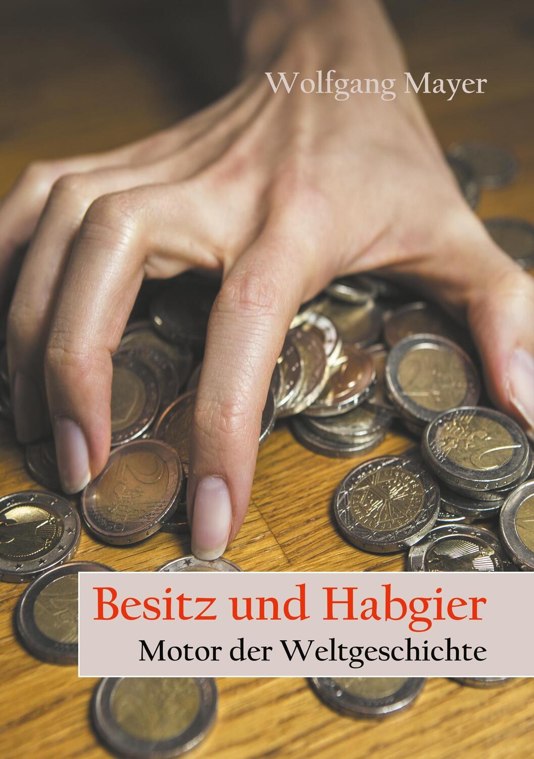 Cover: 9783740716493 | Besitz und Habgier - Motor der Weltgeschichte | Wolfgang Mayer | Buch