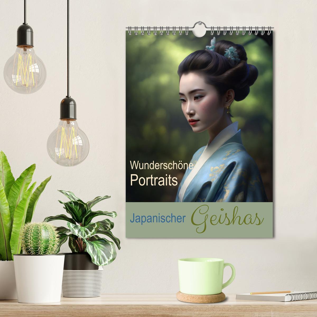 Bild: 9783435881864 | Wunderschöne Portraits Japanischer Geishas (Wandkalender 2025 DIN...