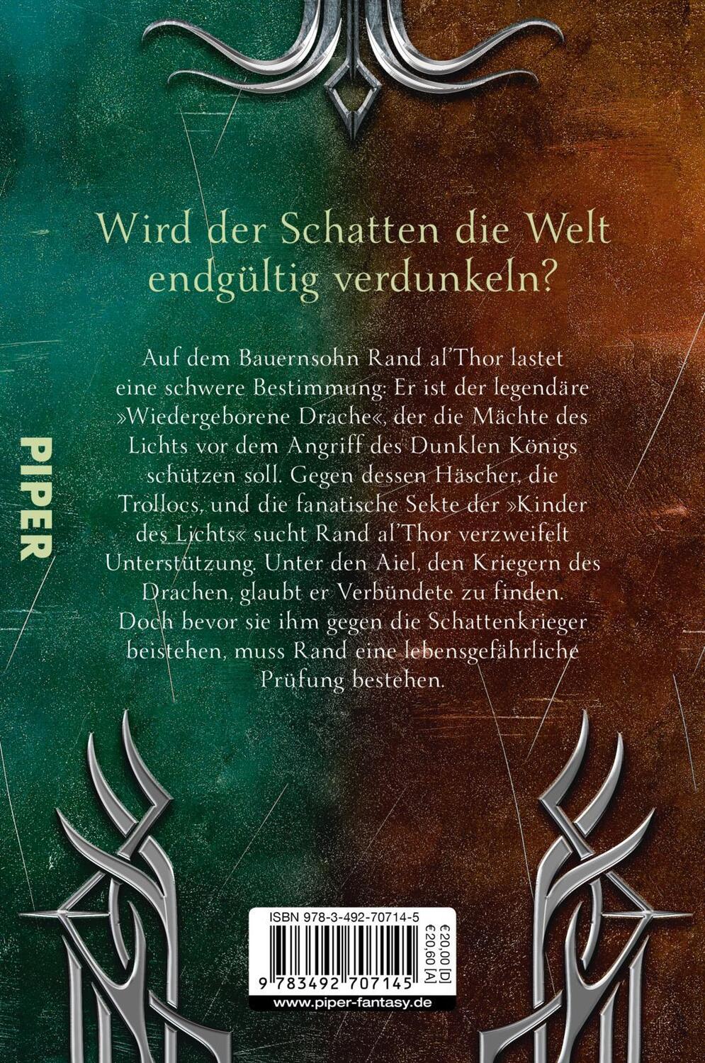 Rückseite: 9783492707145 | Das Rad der Zeit 4 | Robert Jordan | Taschenbuch | Das Rad der Zeit