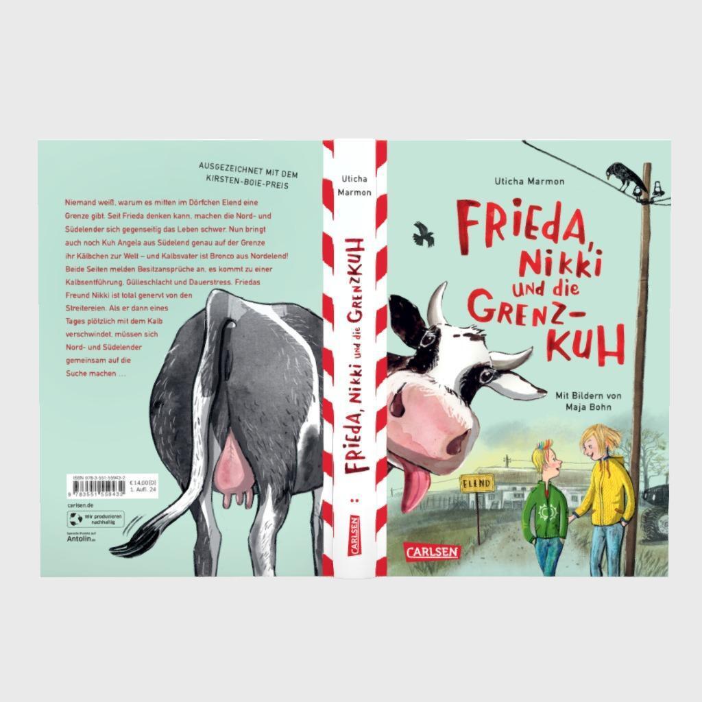 Bild: 9783551559432 | Frieda, Nikki und die Grenzkuh | Uticha Marmon | Buch | 176 S. | 2024