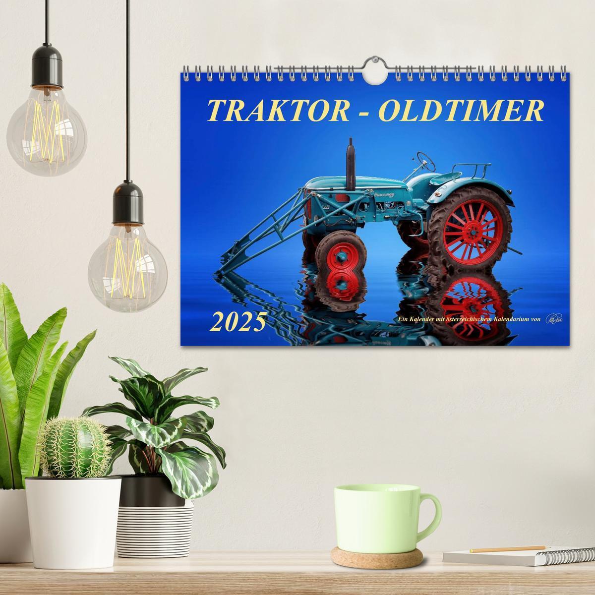 Bild: 9783435600298 | Traktor - Oldtimer (Wandkalender 2025 DIN A4 quer), CALVENDO...