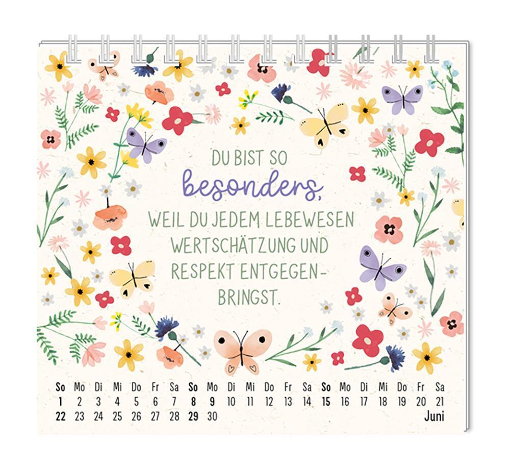 Bild: 9783986361327 | Mini-Kalender 2025 Du bist wundervoll | Mini-Kalender | Original