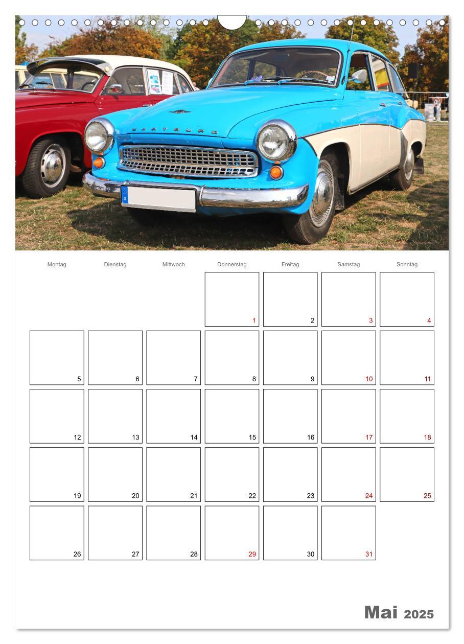 Bild: 9783435975280 | Ost-Oldtimer in Magdeburg (Wandkalender 2025 DIN A3 hoch), CALVENDO...