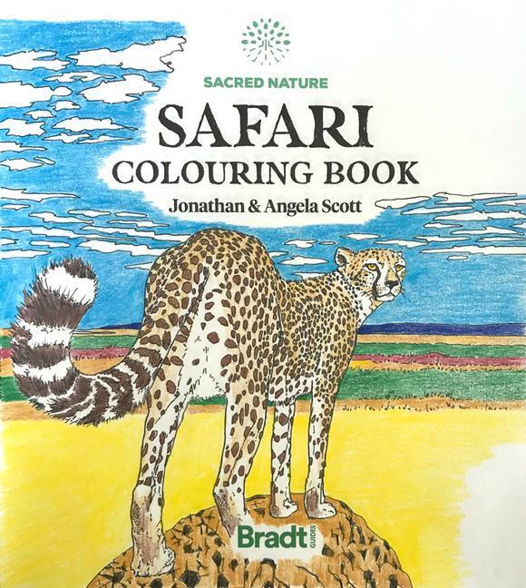 Cover: 9781784778606 | The Sacred Nature Safari Colouring Book | Jonathan Scott (u. a.)