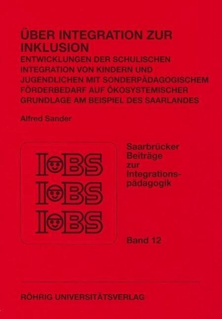 Cover: 9783861103370 | Über Integration zur Inklusion | Taschenbuch | 153 S. | Deutsch | 2003