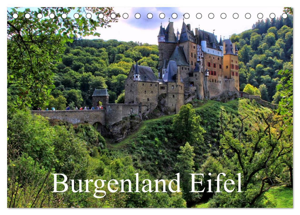 Cover: 9783383348426 | Burgenland Eifel (Tischkalender 2024 DIN A5 quer), CALVENDO...