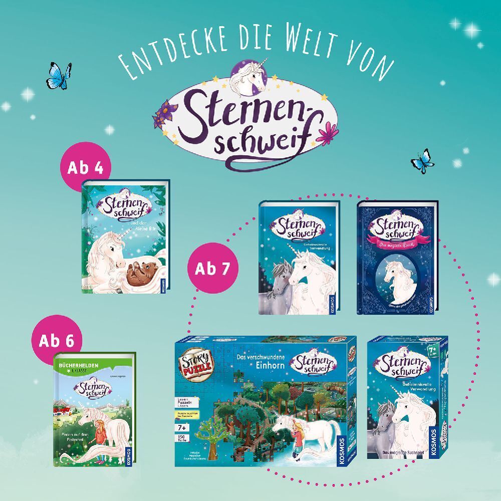 Bild: 9783440174074 | Sternenschweif Adventskalender, Ein Einhorn zu Weihnachten, | Chapman