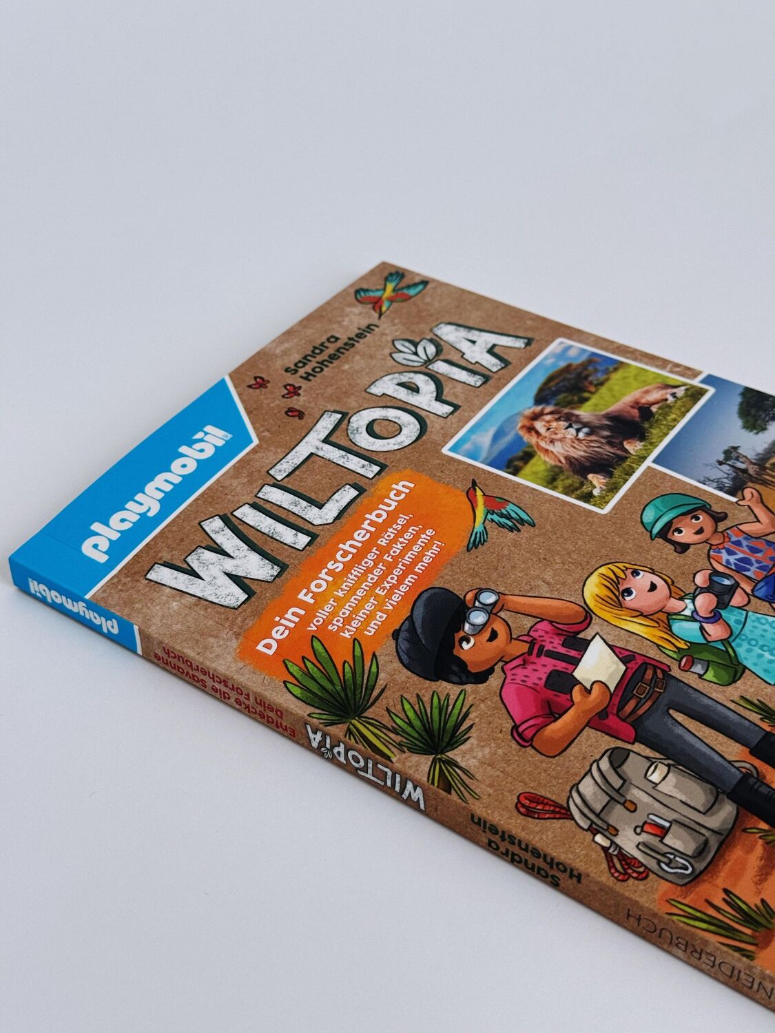 Bild: 9783505151552 | PLAYMOBIL Wiltopia. Entdecke die Savanne! Dein Forscherbuch voller...