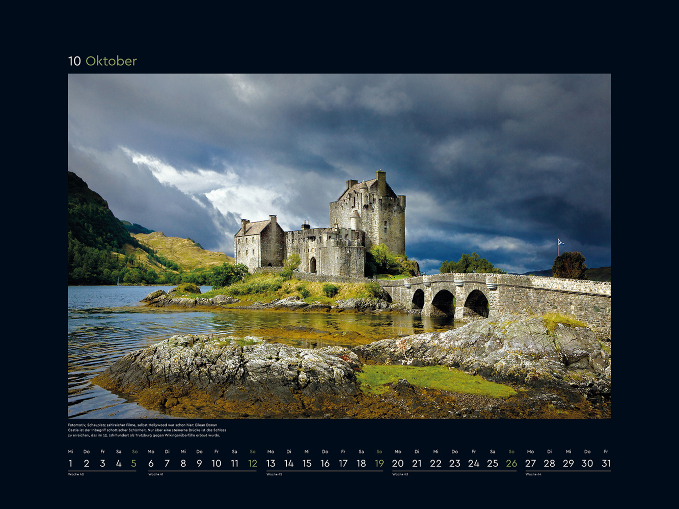 Bild: 9783965913462 | Schottland - KUNTH Wandkalender 2025 | Kalender | 14 S. | Deutsch