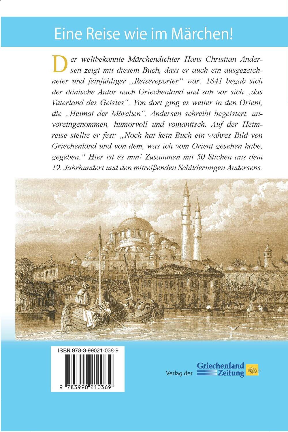 Cover: 9783990210369 | Griechenland und der Orient | Eine märchenhafte Reise | Andersen