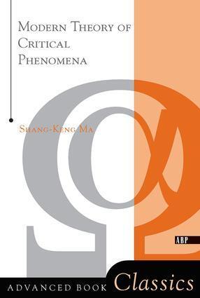 Cover: 9780738203010 | Modern Theory Of Critical Phenomena | Shang-Keng Ma | Taschenbuch