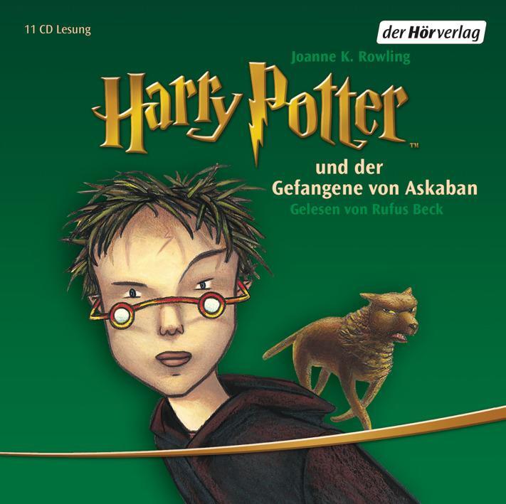 Cover: 9783867173537 | Harry Potter 3 und der Gefangene von Askaban | Gelesen von Rufus Beck