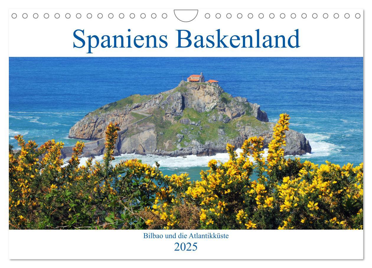 Cover: 9783435375080 | Spaniens Baskenland (Wandkalender 2025 DIN A4 quer), CALVENDO...