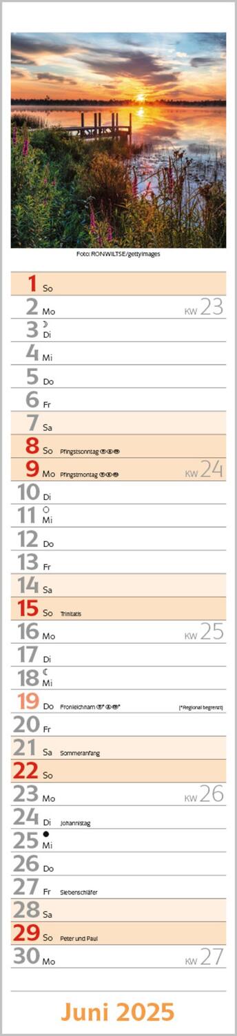 Bild: 9783731877349 | Augenblicke Langplaner 2025 | Langplaner | Verlag Korsch | Kalender