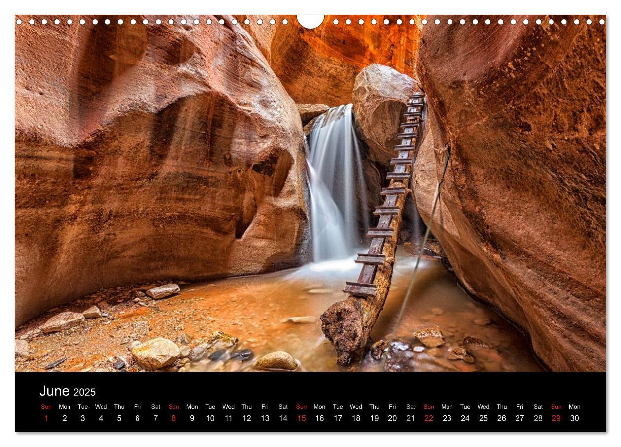 Bild: 9781325966035 | USA Nature Deluxe (Wall Calendar 2025 DIN A3 landscape), CALVENDO...