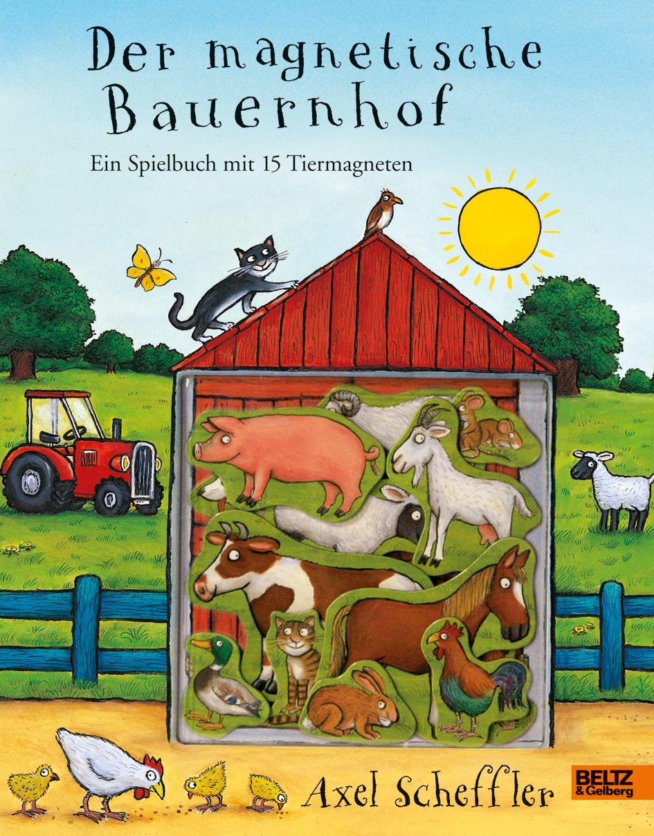 Cover: 9783407793300 | Der magnetische Bauernhof | Ein Spielbuch mit 15 Tiermagneten | Buch