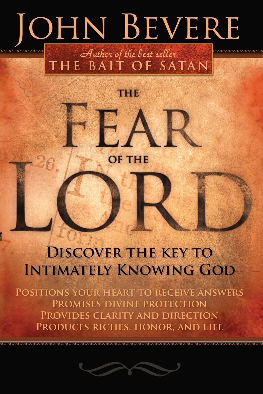 Cover: 9781591859925 | The Fear of the Lord | Discover the Key to Intimately Knowing God