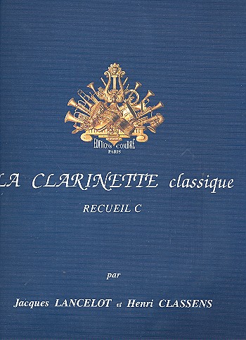 Cover: 9790230334372 | La Clarinette classique Vol.C | Jacques Lancelot | Buch