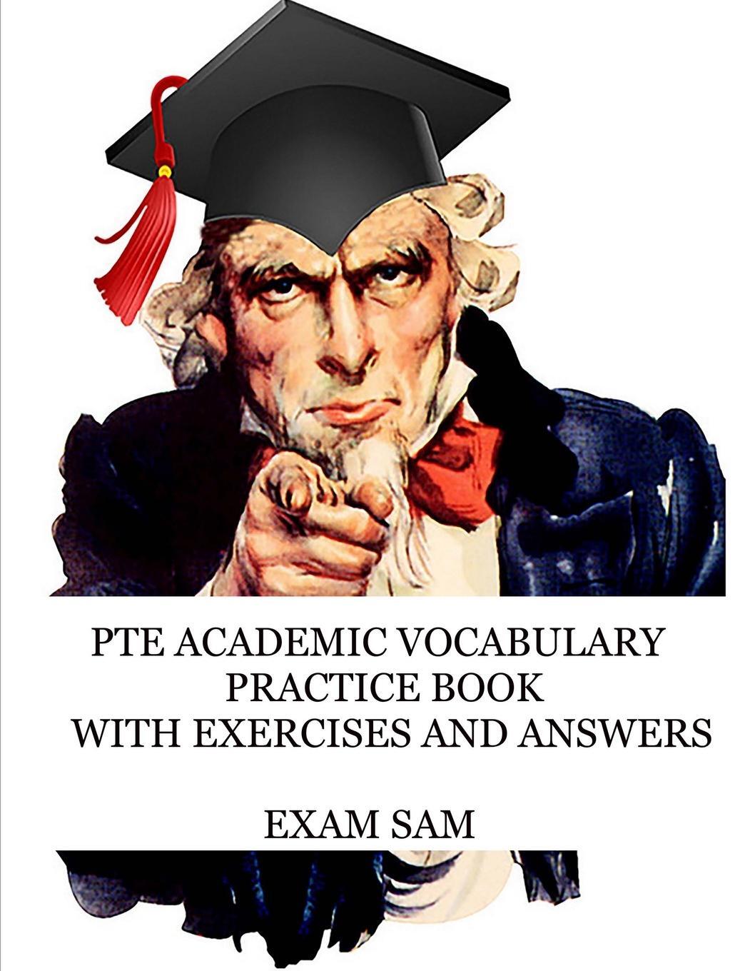 Cover: 9781949282382 | PTE Academic Vocabulary Practice Book with Exercises and Answers | Sam