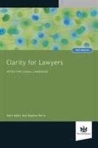Cover: 9781784460488 | Clarity for Lawyers | Effective Legal Language | Mark Adler (u. a.)