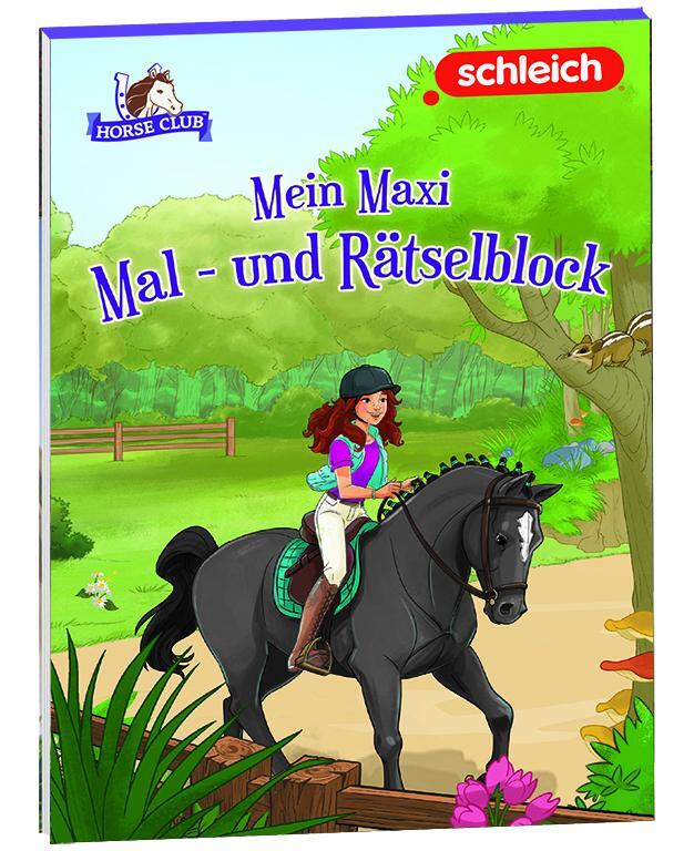 Cover: 9783960807117 | SCHLEICH® Horse Club(TM) - Mein Maxi - Mal- und Rätselspaß | Buch