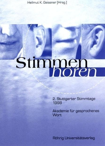 Cover: 9783861102489 | Stimmen hören | 2.Stuttgarter Stimmtage | Taschenbuch | 324 S. | 2000