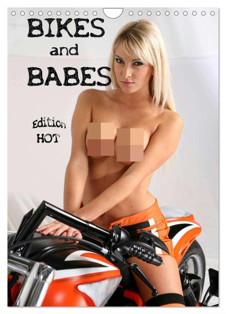 Cover: 9783675564077 | Bikes and Babes - Edition HOT (Wandkalender 2024 DIN A4 hoch),...