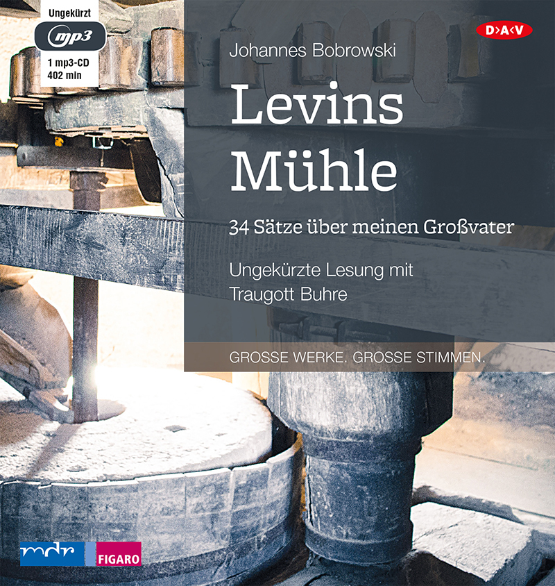 Cover: 9783862315659 | Levins Mühle. 34 Sätze über meinen Großvater, 1 Audio-CD, 1 MP3 | CD