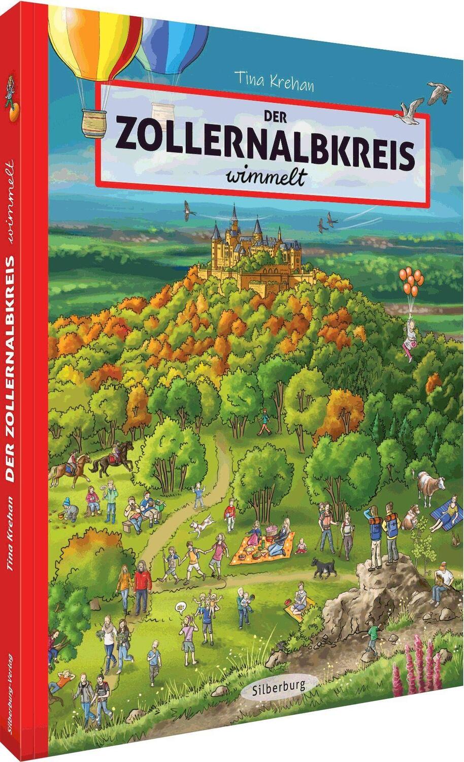 Cover: 9783842524118 | Der Zollernalbkreis wimmelt | Tina Krehan | Buch | Deutsch | 2023