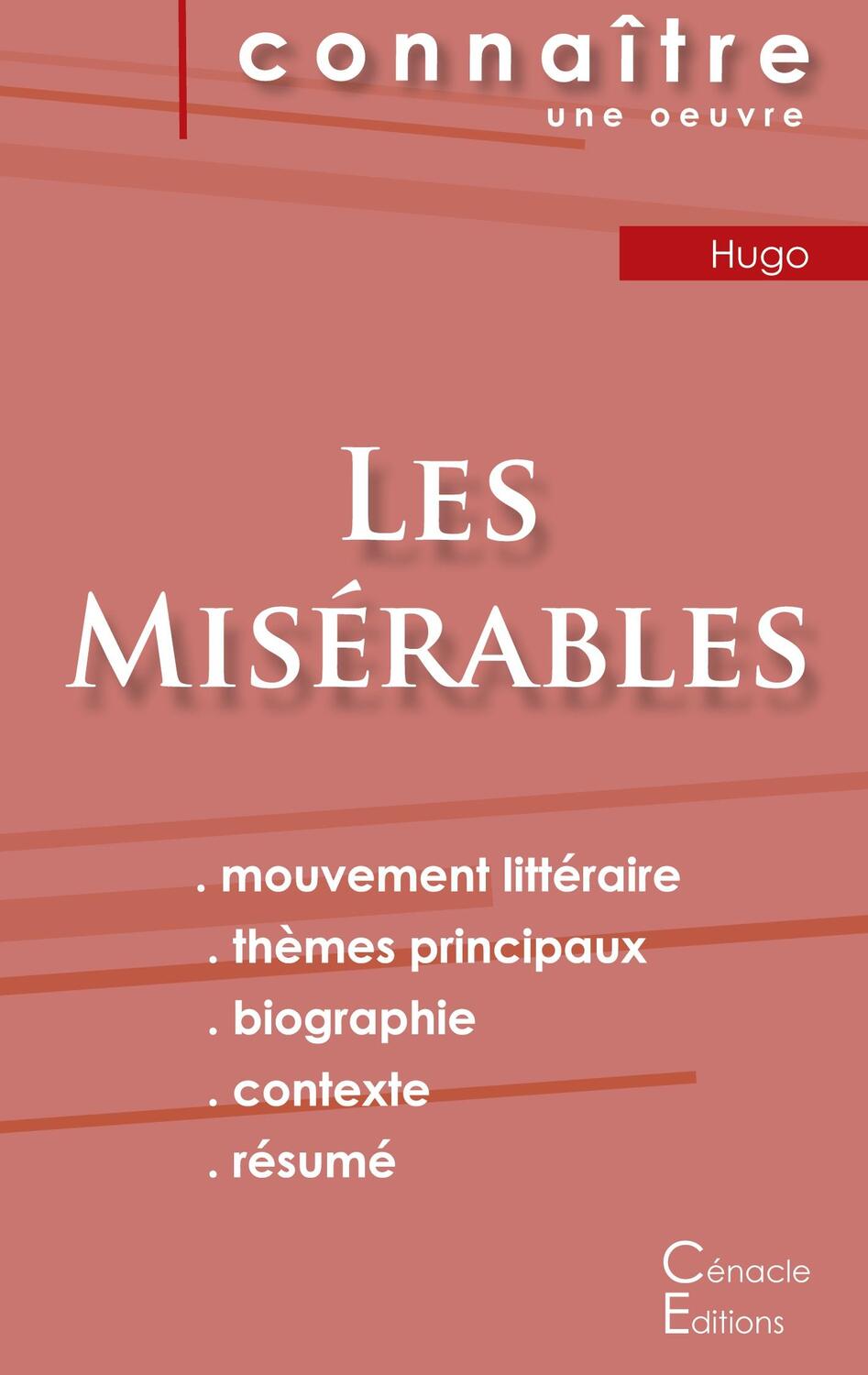 Cover: 9782759309672 | Fiche de lecture Les Misérables de Victor Hugo (analyse littéraire...
