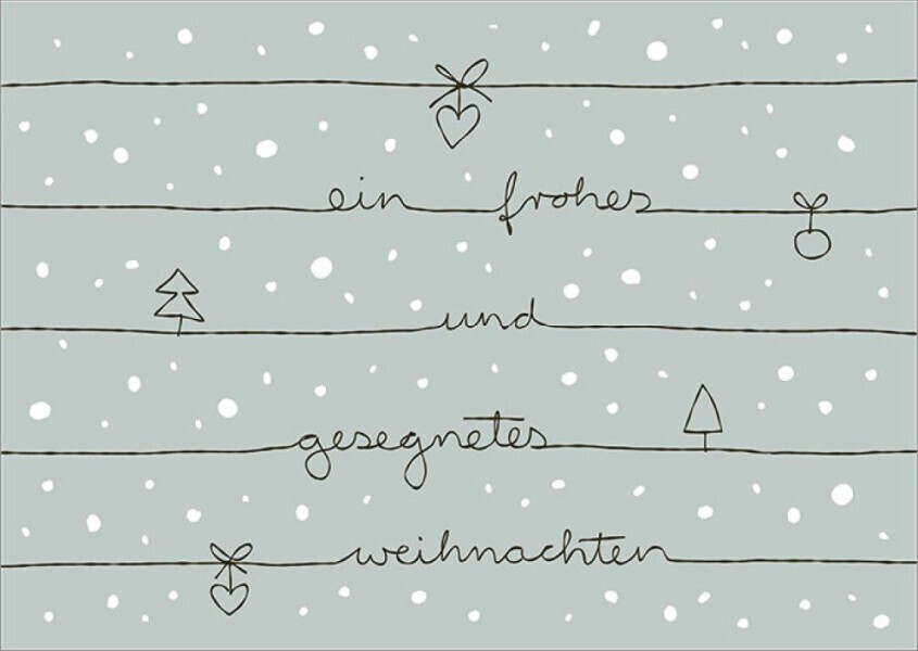 Bild: 4029856840833 | Weihnachtsgrüsse - Postkartenbox | Stück | 9 S. | Deutsch | 2023