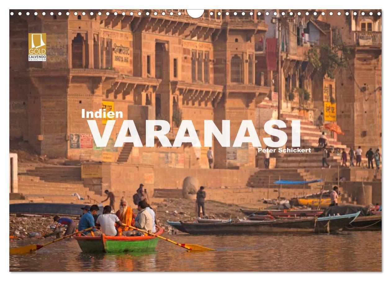 Cover: 9783383414282 | Indien - Varanasi (Wandkalender 2024 DIN A3 quer), CALVENDO...