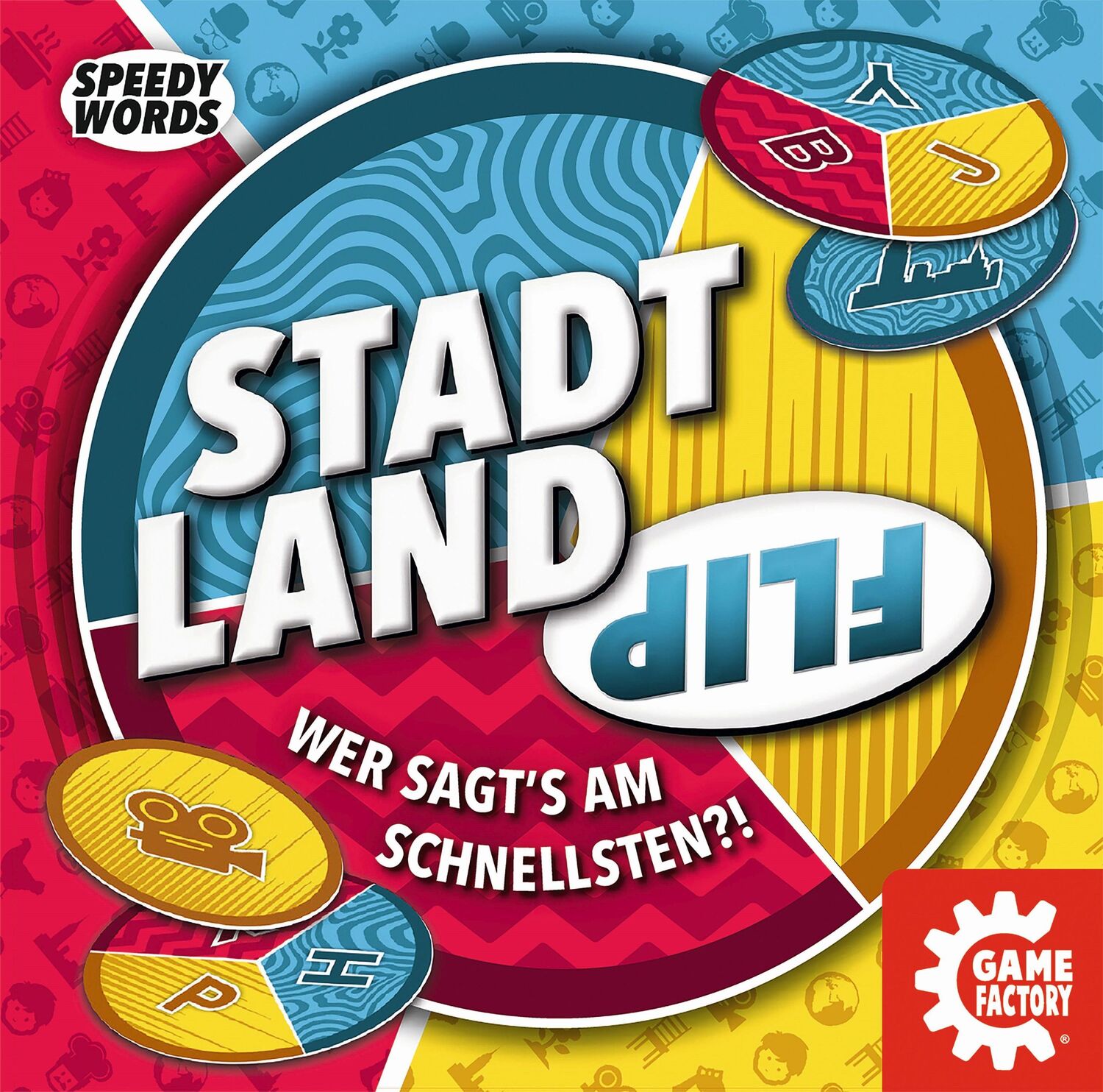 Bild: 7640142762782 | Game Factory - Stadt Land Flip | Game Factory | Spiel | 646278 | 2021