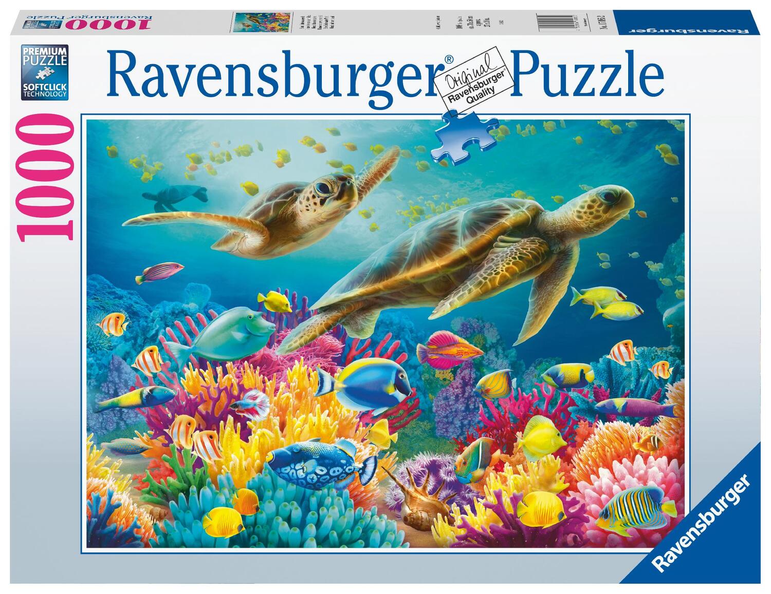 Cover: 4005556170852 | Ravensburger Puzzle 17085 Blaue Unterwasserwelt 1000 Teile Puzzle