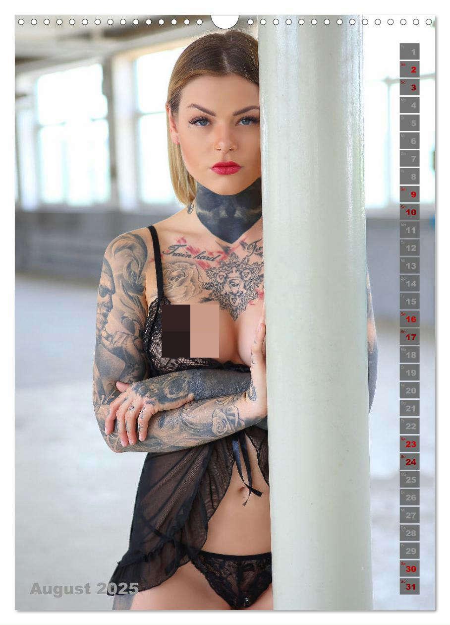 Bild: 9783435861323 | Beauty Tattoo Girls 2025 (Wandkalender 2025 DIN A3 hoch), CALVENDO...